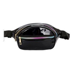 Fanny Pack Belt Bags Solid BLACK NEON